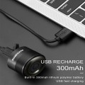 Đèn hậu gắn yên xe đạp chạy bên đêm nhiều màu sắc, sạc USB BA804