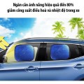 Tấm chắn nắng ô tô tráng nhôm cách nhiệt phản quang BA819, 1 tấm
