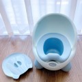 Bô vệ sinh gấu dễ thương cho bé có ghế tựa lưng BA808