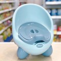 Bô vệ sinh gấu dễ thương cho bé có ghế tựa lưng BA808