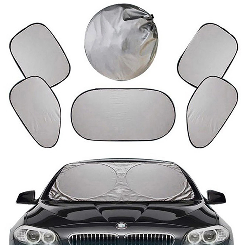 Bộ 6 tấm chắn nắng ô tô gọn nhẹ và tiện dụng BA820