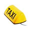 Mào Taxi màu vàng hít nam châm gắn nóc ô tô BA822