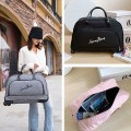 Túi xách du lịch YADOU sức chứa lớn có bánh xe kéo gấp gọn BA839, Màu hồng 