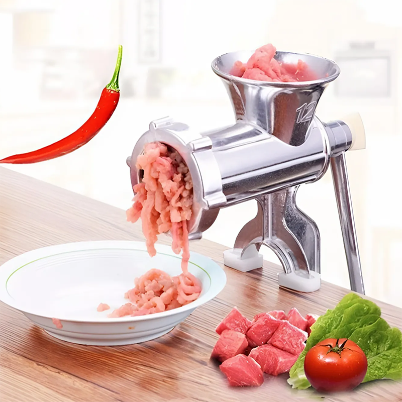 Máy xay thịt, xay cua quay tay kẹp bàn tiện dụng BA841