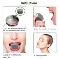 Bóng Silica Gel hỗ trợ tập cơ bắp cổ tiện BA833, Màu xám