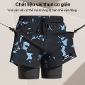 Quần bơi nam 2 lớp chống lộ Yuke - Yk12 BA835, Size L ( 45-55kg )