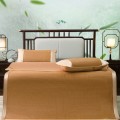 Chiếu mây điều hòa kèm gối sợi mây lót lụa cao cấp BA815,  1m6x2m