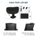 Tựa đầu gắn thêm ghế văn phòng chống mỏi cổ, vai gáy BA872