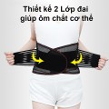 Đai lưng cột sống thoát vị đĩa đệm ADM thoáng khí BA868,  Size M : Vòng Bụng 70-100cm
