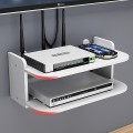 Kệ wifi treo tường không cần khoan tặng kèm đinh 4 chân tiện lợi BA900, KT 35x20x14(cm)