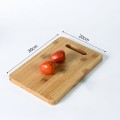 Thớt tre chữ nhật không mùn, siêu nhẹ, kháng khuẩn, dày 3 lớp BA903, KT 30x20x2cm