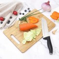 Thớt tre chữ nhật không mùn, siêu nhẹ, kháng khuẩn, dày 3 lớp BA903, KT 30x20x2cm