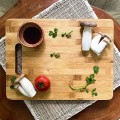 Thớt tre chữ nhật không mùn, siêu nhẹ, kháng khuẩn, dày 3 lớp BA903, KT 30x20x2cm