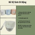 Bô vệ sinh di động cho người già tiện lợi BA894
