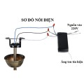Bộ mạch quạt điều khiển từ xa cho quạt trần 220V BA896