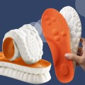 Combo 3 đệm lót giày thể thao chất liệu cao su latex cao cấp BA898, Màu xám - Cỡ giày 35-36