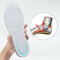 Combo 3 đệm lót giày thể thao chất liệu cao su latex cao cấp BA898, Màu xám - Cỡ giày 35-36