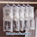 Combo 5 túi hút ẩm khử mùi 2 ngăn chống mốc, nồm ẩm có móc treo BA926