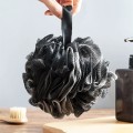 Bông tắm than tre tròn tạo bọt dạng lưới PE kì ghét, tẩy tế bào da chết hiệu quả BA916