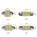 Bóng đèn led trần ô tô siêu sáng đủ size phù hợp với mọi loại xe BA821, 31mm -  Bảng mạch đỏ