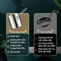 Bộ nồi chiên ngập dầu bằng inox không gỉ có lưới lọc tiết kiệm dầu BA882