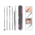 Bộ 5 món lấy mụn đầu đen, mụn bọc, mụn trứng cá chuyên dụng BA913