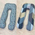 Gối chữ U cho bà bầu nâng bụng, giảm đau lưng, đau hông BA906