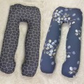 Gối chữ U cho bà bầu nâng bụng, giảm đau lưng, đau hông BA906
