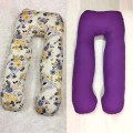 Gối chữ U cho bà bầu nâng bụng, giảm đau lưng, đau hông BA906