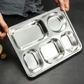 Khay cơm văn phòng 5 ngăn sâu lòng chất liệu cao cấp BA877, Khay không nắp