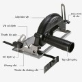 Giá định cữ, bộ chuyển đồi máy mài thành máy cưa bàn góc 45 độ BA1518, Ghế cắt 