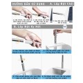 Chổi nhựa quét nhà thông minh kèm hót rác cán dài gấp gọn BA943