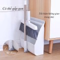 Chổi nhựa quét nhà thông minh kèm hót rác cán dài gấp gọn BA943