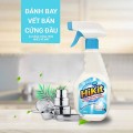 Xịt tẩy dầu mỡ, tẩy nhà bếp, tẩy hút mùi, bếp gas, bếp từ, đáy xoong, đáy chảo đa năng BA939