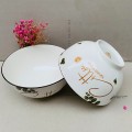 Bộ 20 tô chén đĩa gốm sứ Cotton Havest Season họa tiết đẹp mắt BA944