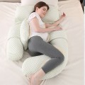 Gối bà bầu thiết kế thông minh giúp bà bầu ngủ ngon giấc BA929, Màu hồng 
