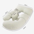 Gối bà bầu thiết kế thông minh giúp bà bầu ngủ ngon giấc BA929, Màu hồng 