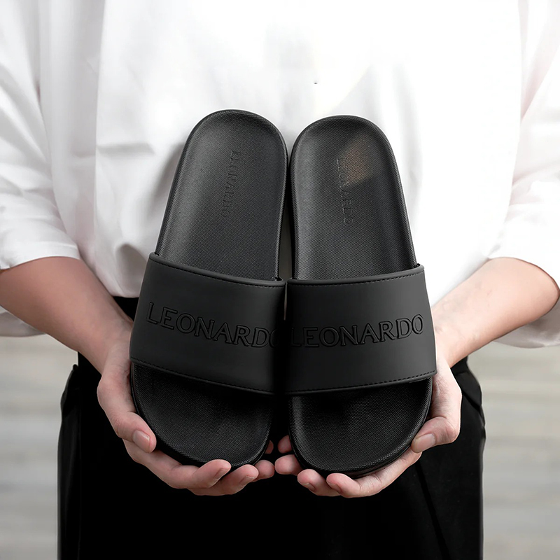 Dép quai ngang phù hợp nam nữ, đế cao su siêu êm BA930