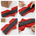 Thước chép hình đa năng S201,  ĐỎ - Loại 25cm