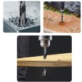 Bộ 5 mũi khoan đa năng chân lục giác 4 cạnh S180