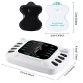 Máy massage xung điện 6 miếng dán YTK - 309B (Tặng 2 miếng dán dự phòng) J191, Máy massage + 8 miếng dán