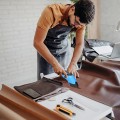 Kéo cắt vải/da sử dụng điện pin sạc cầm tay đa năng BA954