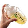Bình Shaker pha chế nhựa nhám cao cấp BA958, 350ml