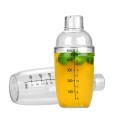 Bình Shaker pha chế nhựa nhám cao cấp BA958, 350ml