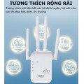 Bộ kích sóng wifi phiên bản 4 râu sóng mạnh tốc độ 300mbps BA973