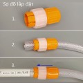 Khớp nối ống nước ,van vặn chặt ống nước chắc chắn tiện dụng BA967
