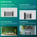 Đèn bắt muỗi 400x250/4W diệt côn trùng UV thông minh treo tường BA971