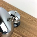 Chuông bấm Halli Galli để bàn chất liệu inox tiện lợi BA981, Đường kính 8.5 cm