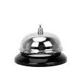 Chuông bấm Halli Galli để bàn chất liệu inox tiện lợi BA981, Đường kính 8.5 cm