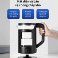 Ấm siêu tốc thủy tinh dung tích 2L đun sôi nhanh, tự ngắt khi sôi BA1353